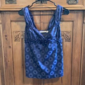 Chelsea & Violet Blue Blouse, Small
